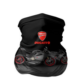 Бандана-труба 3D с принтом Ducati 2 в Кировске, 100% полиэстер, ткань с особыми свойствами — Activecool | плотность 150‒180 г/м2; хорошо тянется, но сохраняет форму | ducati | moto | дукати | мото | мотоцикл | мотоциклы