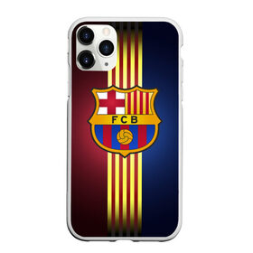 Чехол для iPhone 11 Pro матовый с принтом Barcelona FC в Кировске, Силикон |  | барса | барселона | испания | клуб | фк | футбол | футбольный