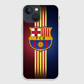 Чехол для iPhone 13 mini с принтом Barcelona FC в Кировске,  |  | барса | барселона | испания | клуб | фк | футбол | футбольный
