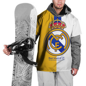 Накидка на куртку 3D с принтом Real Madrid CF в Кировске, 100% полиэстер |  | Тематика изображения на принте: football | испания | клуб | мадрид | реал | фк | футбольный