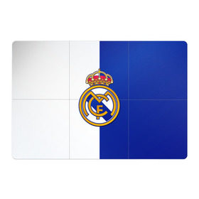 Магнитный плакат 3Х2 с принтом Real Madrid в Кировске, Полимерный материал с магнитным слоем | 6 деталей размером 9*9 см | football | испания | клуб | мадрид | реал | фк | футбольный