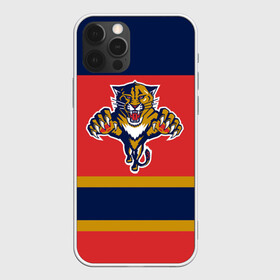 Чехол для iPhone 12 Pro с принтом Florida Panthers в Кировске, силикон | область печати: задняя сторона чехла, без боковых панелей | florida panthers | hockey | nhl | нхл | хоккей