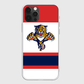 Чехол для iPhone 12 Pro Max с принтом Florida Panthers white в Кировске, Силикон |  | florida panthers | hockey | nhl | нхл | хоккей