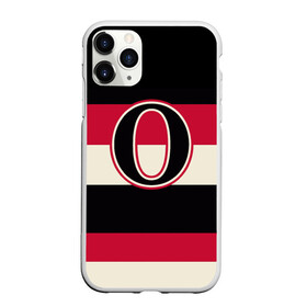 Чехол для iPhone 11 Pro Max матовый с принтом Ottawa Senators O в Кировске, Силикон |  | hockey | nhl | ottawa senators | нхл | хоккей