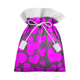 Подарочный 3D мешок с принтом Любовная история в Кировске, 100% полиэстер | Размер: 29*39 см | Тематика изображения на принте: любовь | поцелуй | святой валентин | сердце | счастье | я люблю тебя