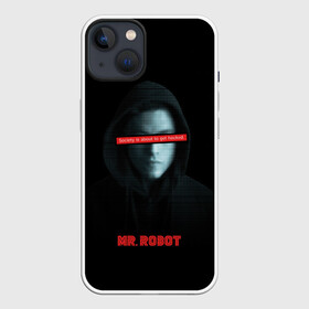 Чехол для iPhone 13 с принтом Mr Robot в Кировске,  |  | fsociety | mr robot | анонимус | мистер робот