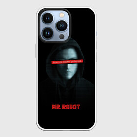 Чехол для iPhone 13 Pro с принтом Mr Robot в Кировске,  |  | fsociety | mr robot | анонимус | мистер робот