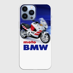 Чехол для iPhone 13 Pro Max с принтом moto BMW в Кировске,  |  | bmw | бмв | мото | мотогонки | мотоспорт | мотоцикл