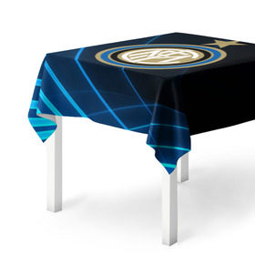 Скатерть 3D с принтом Inter Milan в Кировске, 100% полиэстер (ткань не мнется и не растягивается) | Размер: 150*150 см | inter | milan | интер | италия | милан | футбол | футболист