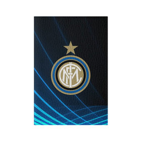 Обложка для паспорта матовая кожа с принтом Inter Milan в Кировске, натуральная матовая кожа | размер 19,3 х 13,7 см; прозрачные пластиковые крепления | inter | milan | интер | италия | милан | футбол | футболист