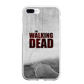 Чехол для iPhone 7Plus/8 Plus матовый с принтом The Walking Dead в Кировске, Силикон | Область печати: задняя сторона чехла, без боковых панелей | the walking dead | америка | апокалипсис | глен | дерил | зомби | карл | кровь | рик | сша | ходячие мертвецы