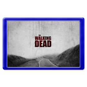 Магнит 45*70 с принтом The Walking Dead в Кировске, Пластик | Размер: 78*52 мм; Размер печати: 70*45 | Тематика изображения на принте: the walking dead | америка | апокалипсис | глен | дерил | зомби | карл | кровь | рик | сша | ходячие мертвецы