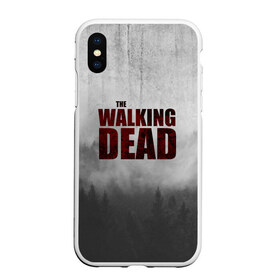 Чехол для iPhone XS Max матовый с принтом The Walking Dead в Кировске, Силикон | Область печати: задняя сторона чехла, без боковых панелей | the walking dead | америка | апокалипсис | глен | дерил | зомби | карл | кровь | рик | сша | ходячие мертвецы