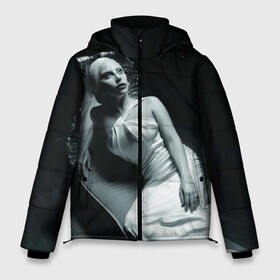 Мужская зимняя куртка 3D с принтом Lady Gaga в Кировске, верх — 100% полиэстер; подкладка — 100% полиэстер; утеплитель — 100% полиэстер | длина ниже бедра, свободный силуэт Оверсайз. Есть воротник-стойка, отстегивающийся капюшон и ветрозащитная планка. 

Боковые карманы с листочкой на кнопках и внутренний карман на молнии. | american horror story | американская история ужасов