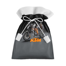 Подарочный 3D мешок с принтом KTM 4 в Кировске, 100% полиэстер | Размер: 29*39 см | Тематика изображения на принте: ktm | moto | катээм | ктм | мото | мотоцикл | мотоциклы