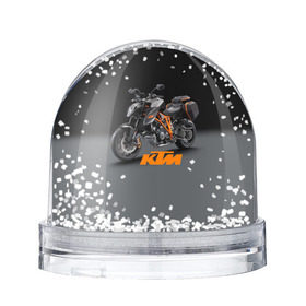 Снежный шар с принтом KTM 4 в Кировске, Пластик | Изображение внутри шара печатается на глянцевой фотобумаге с двух сторон | ktm | moto | катээм | ктм | мото | мотоцикл | мотоциклы