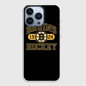 Чехол для iPhone 13 Pro с принтом Boston Bruins в Кировске,  |  | boston bruins | nxl | stanley cup | хоккей