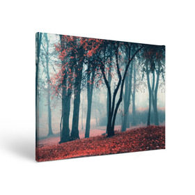 Холст прямоугольный с принтом Осень в Кировске, 100% ПВХ |  | autumn | bright | colors | forest | paint | trees | деревья | краски | лес | осень | цвета | яркие