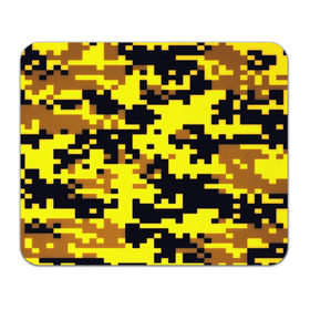 Коврик прямоугольный с принтом Пиксели в Кировске, натуральный каучук | размер 230 х 185 мм; запечатка лицевой стороны | военная тематика | камуфляж | милитари