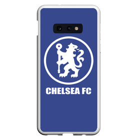 Чехол для Samsung S10E с принтом Chelsea FC в Кировске, Силикон | Область печати: задняя сторона чехла, без боковых панелей | chelsea | англия | премьер лига | фанат | футбол | футболист | челси