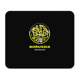 Коврик прямоугольный с принтом Borussia Dortmund в Кировске, натуральный каучук | размер 230 х 185 мм; запечатка лицевой стороны | боруссия | дортмунд