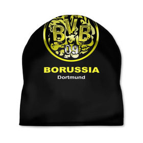 Шапка 3D с принтом Borussia Dortmund в Кировске, 100% полиэстер | универсальный размер, печать по всей поверхности изделия | боруссия | дортмунд