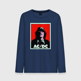 Мужской лонгслив хлопок с принтом AC/DC: T-SHIRT в Кировске, 100% хлопок |  | acdc