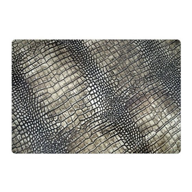 Магнитный плакат 3Х2 с принтом Кожа крокодила в Кировске, Полимерный материал с магнитным слоем | 6 деталей размером 9*9 см | аллигатор | животные | кожа | кожа крокодила | крокодил | природа | текстура