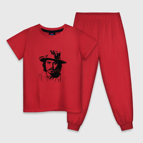 Детская пижама хлопок с принтом джони депп в Кировске, 100% хлопок |  брюки и футболка прямого кроя, без карманов, на брюках мягкая резинка на поясе и по низу штанин
 | Тематика изображения на принте: депп | джони | джонни