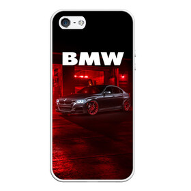 Чехол для iPhone 5/5S матовый с принтом BMW в Кировске, Силикон | Область печати: задняя сторона чехла, без боковых панелей | bmw | авто | автомобиль | бмв | бумер | водитель | гараж | машина | тачка