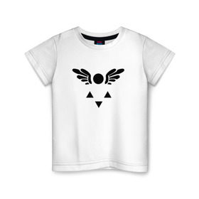 Детская футболка хлопок с принтом Руна Дельта в Кировске, 100% хлопок | круглый вырез горловины, полуприлегающий силуэт, длина до линии бедер | undertale | руна дельта