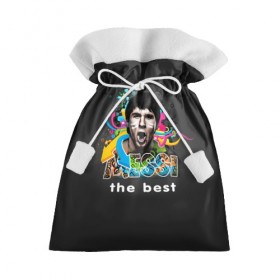 Подарочный 3D мешок с принтом Messi the best в Кировске, 100% полиэстер | Размер: 29*39 см | 