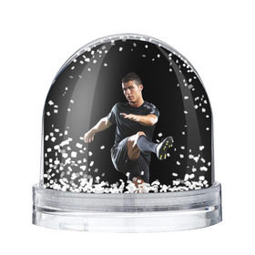Снежный шар с принтом Роналдо в Кировске, Пластик | Изображение внутри шара печатается на глянцевой фотобумаге с двух сторон | real | ronaldo | реал мадрид | роналдо | футбол | футболист