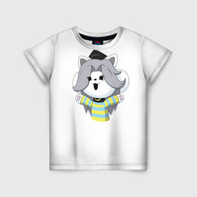 Детская футболка 3D с принтом Undertale в Кировске, 100% гипоаллергенный полиэфир | прямой крой, круглый вырез горловины, длина до линии бедер, чуть спущенное плечо, ткань немного тянется | undertale | темми | тэмми