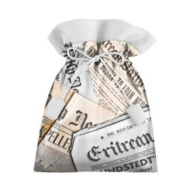 Подарочный 3D мешок с принтом Газеты в Кировске, 100% полиэстер | Размер: 29*39 см | Тематика изображения на принте: газеты