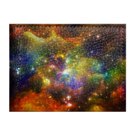 Обложка для студенческого билета с принтом Звёздный мир в Кировске, натуральная кожа | Размер: 11*8 см; Печать на всей внешней стороне | вселенная | галактика | звёзды | космическое пространство | космос | созвездие