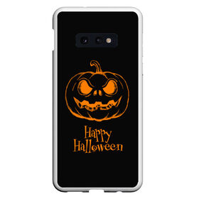 Чехол для Samsung S10E с принтом Halloween в Кировске, Силикон | Область печати: задняя сторона чехла, без боковых панелей | cat | dark | halloween | вамп | вампир | ведьма | готика | кот | кошка | магия | ночь | тыква | хэллоуин