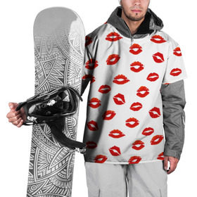 Накидка на куртку 3D с принтом Поцелуйчики в Кировске, 100% полиэстер |  | background | bride | corporate | groom | kiss | lips | wedding | губы | жених | корпоративный | любимая | любимый | любовь | невеста | поцелуй | свадьба | страсть | фон