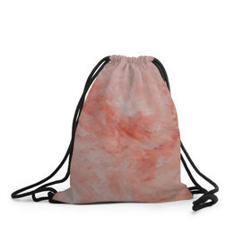 Рюкзак-мешок 3D с принтом Розовый мрамор - Венец в Кировске, 100% полиэстер | плотность ткани — 200 г/м2, размер — 35 х 45 см; лямки — толстые шнурки, застежка на шнуровке, без карманов и подкладки | каменный | камень | мрамор | мраморный | розовый мрамор