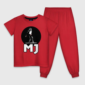 Детская пижама хлопок с принтом Майкл Джексон в Кировске, 100% хлопок |  брюки и футболка прямого кроя, без карманов, на брюках мягкая резинка на поясе и по низу штанин
 | Тематика изображения на принте: michael jackson | mj | король | майкл джексон | поп музыка