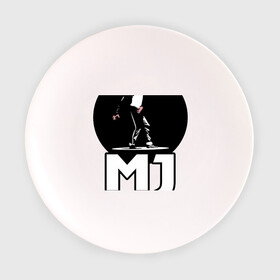 Тарелка 3D с принтом Майкл Джексон в Кировске, фарфор | диаметр - 210 мм
диаметр для нанесения принта - 120 мм | Тематика изображения на принте: michael jackson | mj | король | майкл джексон | поп музыка