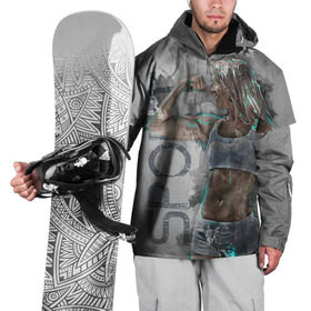 Накидка на куртку 3D с принтом Фитоняшка в Кировске, 100% полиэстер |  | Тематика изображения на принте: fitness