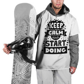Накидка на куртку 3D с принтом Мотивация в Кировске, 100% полиэстер |  | hipster | keep calm | nature | space | swag | космос | природа | свэг | текстура | хипстер