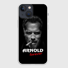 Чехол для iPhone 13 mini с принтом Arnold forever в Кировске,  |  | актёр | арнольд шварценеггер | боевик | звезда | киногерой | супергерой | терминатор