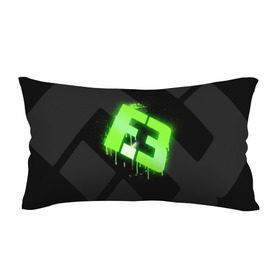 Подушка 3D антистресс с принтом cs:go - Flipsid3 (Black collection) в Кировске, наволочка — 100% полиэстер, наполнитель — вспененный полистирол | состоит из подушки и наволочки на молнии | cs | csgo | flipsid3 | го | кс