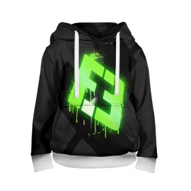 Детская толстовка 3D с принтом cs:go - Flipsid3 (Black collection) в Кировске, 100% полиэстер | двухслойный капюшон со шнурком для регулировки, мягкие манжеты на рукавах и по низу толстовки, спереди карман-кенгуру с мягким внутренним слоем | Тематика изображения на принте: cs | csgo | flipsid3 | го | кс