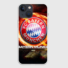 Чехол для iPhone 13 mini с принтом Bayern в Кировске,  |  | bayern | football | бавария | бундеслига | немецкий чемпионат | футбол