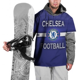 Накидка на куртку 3D с принтом Chelsea football в Кировске, 100% полиэстер |  | челси