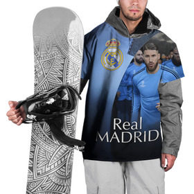 Накидка на куртку 3D с принтом Real Madrid в Кировске, 100% полиэстер |  | real madrid
