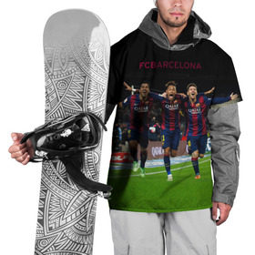 Накидка на куртку 3D с принтом Barcelona6 в Кировске, 100% полиэстер |  | barcelona | football | барса | барселона | примера | футбол | чемпионат испании